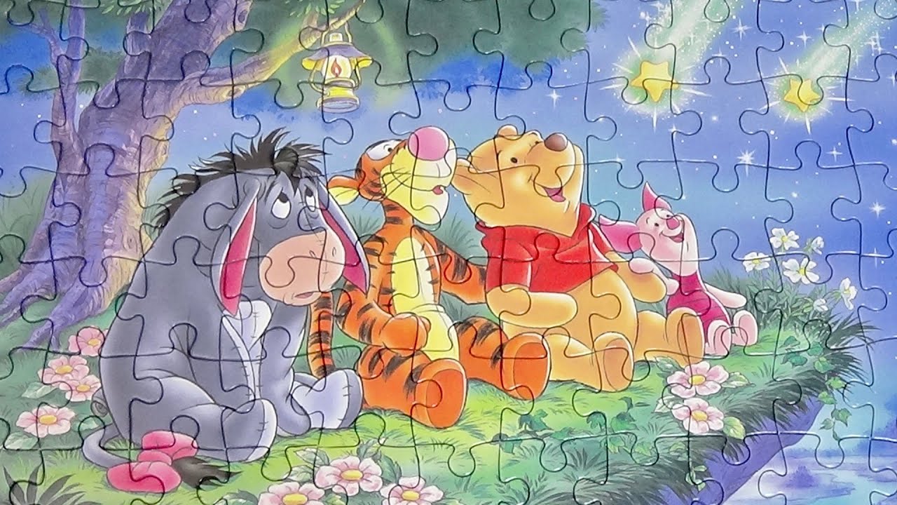 ＊パズル＊ Winnie the Pooh Jigsaw puzzle Shining star くまのプーさん ジグソーパズル  きらきらお星さま 赤ちゃん子供向け