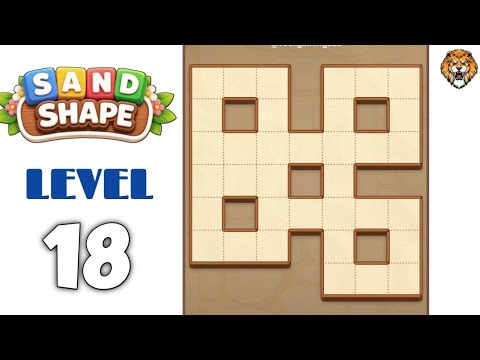 Sand Shape Level 18 preview