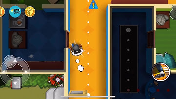 Robbery Bob: CHAPTER 1 - SUBURBS Level 11 , 100% . iOS/ Android Walkthrough