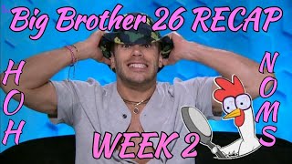 Who Will The New HOH Nominate? Big Brother (26x06 Pt 2)