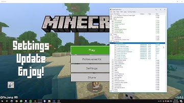 Project Genesis Settings Update | Minecraft Windows 10 Edition Hack Client
