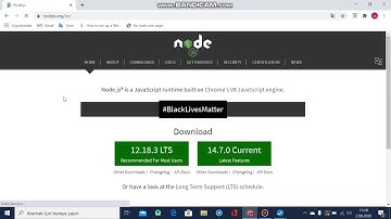 01 Nodejs kurulumu
