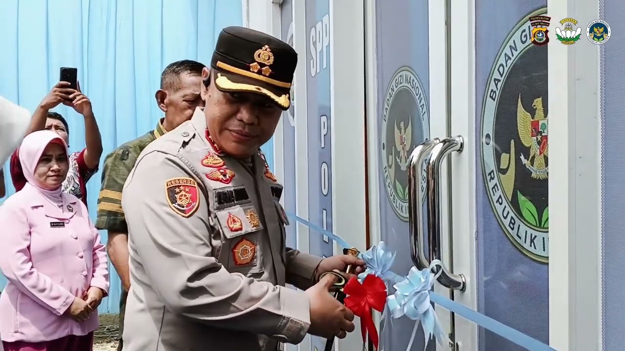 KAPOLRES BUTON PIMPIN LAUNCHING SPPG POLRI