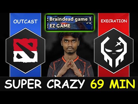 SUPER CRAZY 69 MINUTE - Outcast vs Execration Group Stage RES SEA 2 Dota 2