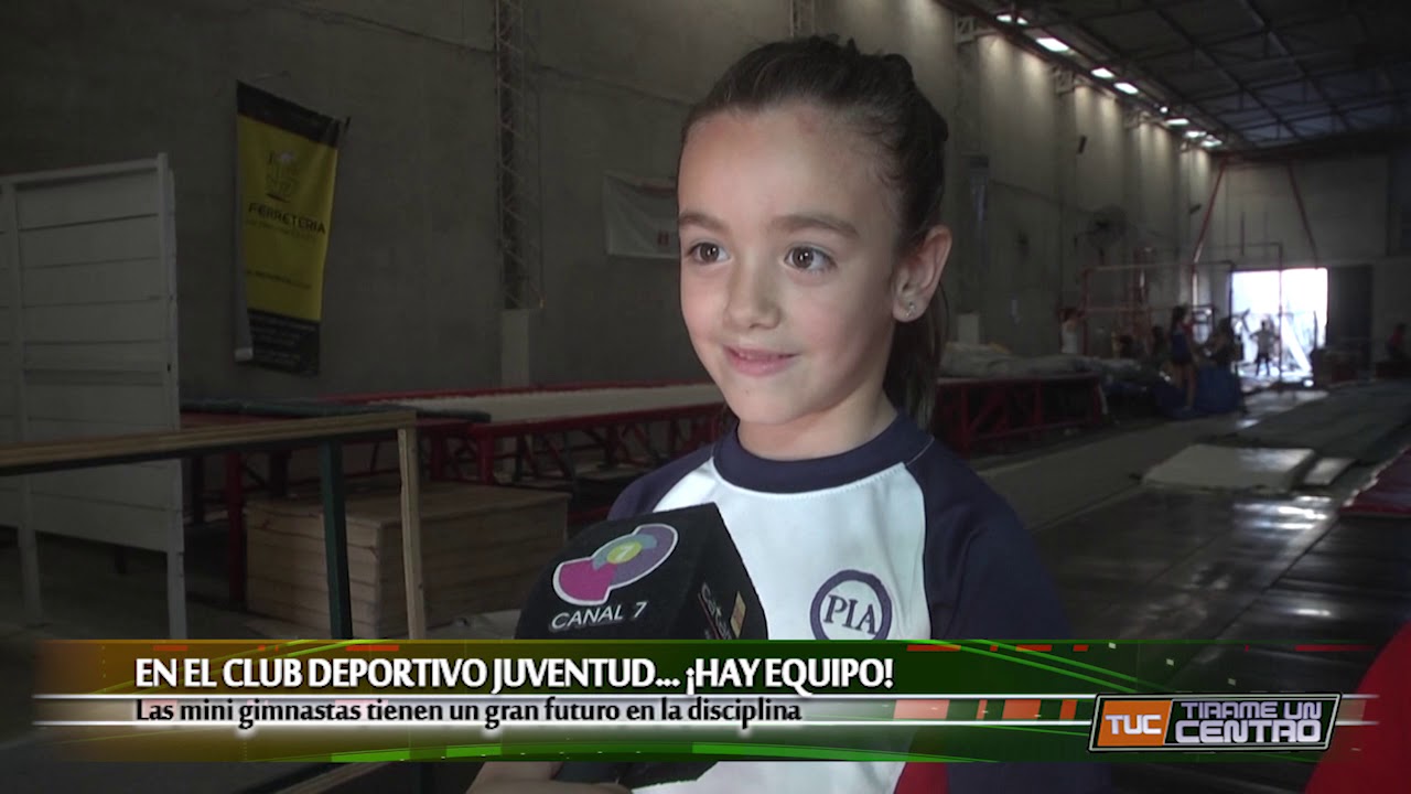 canal 7 teletica Nota a gimnastas del Deportivo Juventud... ¡Hay equipo!