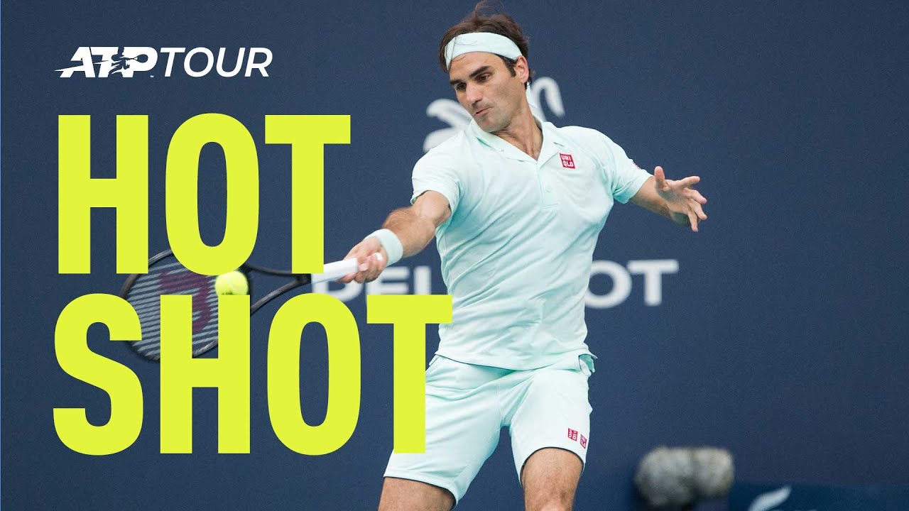 Hot Shot Federer Ends 26-Ball Rally With Authority At Miami 2019