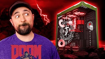 Unboxing this SICK Doom Edition PC from Maingear