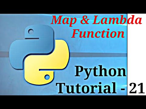 Python Tutorial - 21 (Map and Lambda function) | 2020 - YouTube
