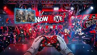 Persona 5 FPS Live Stream in the Game Room
