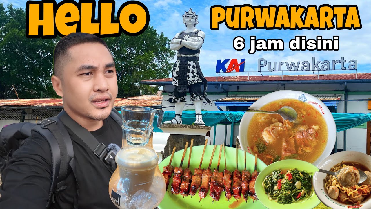 Selama 6 Jam Kuliner di Purwakarta || Ketemu Bakso Legend di Bawah Pohon Dari Tahun 1972 