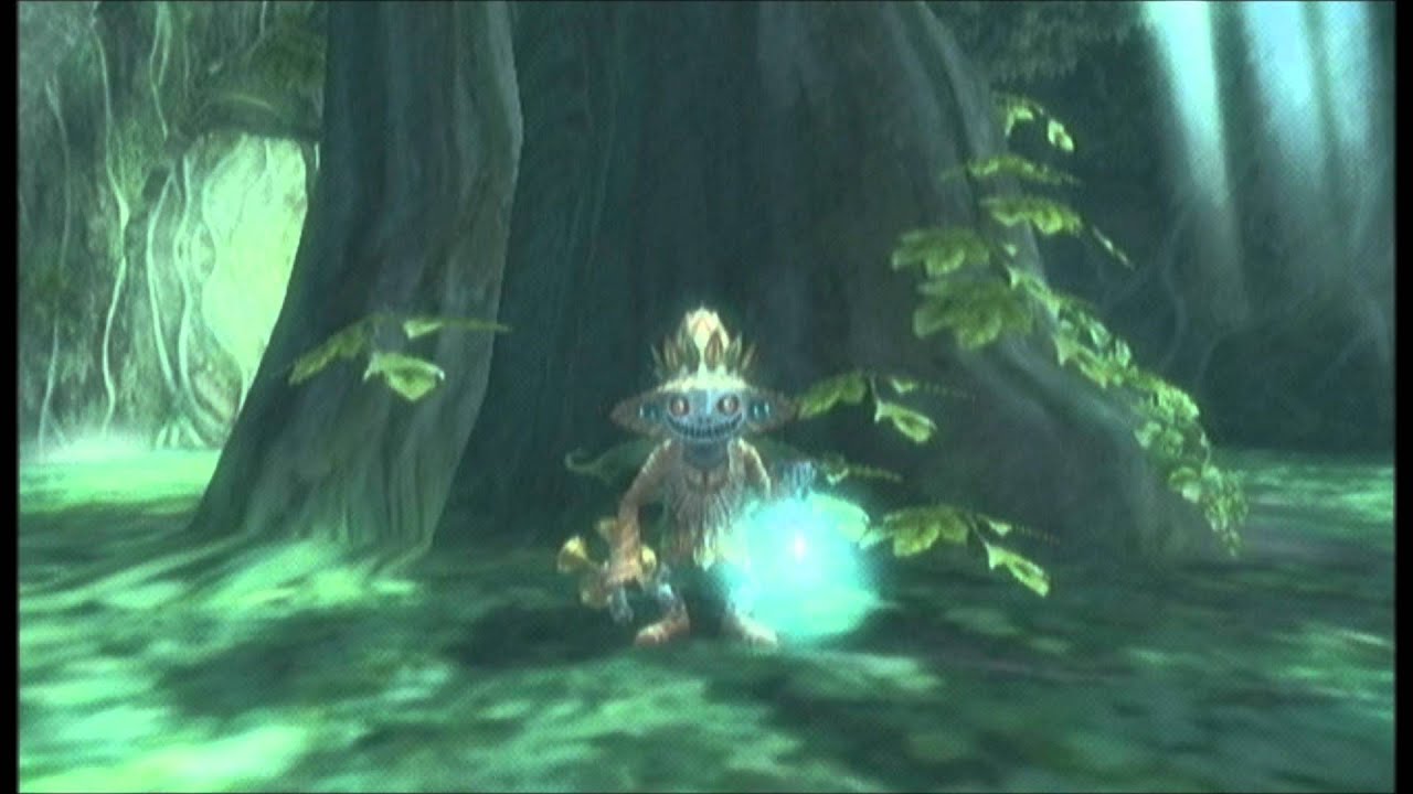 The Legend of Zelda Twilight Princess Sacred Grove (with enemies