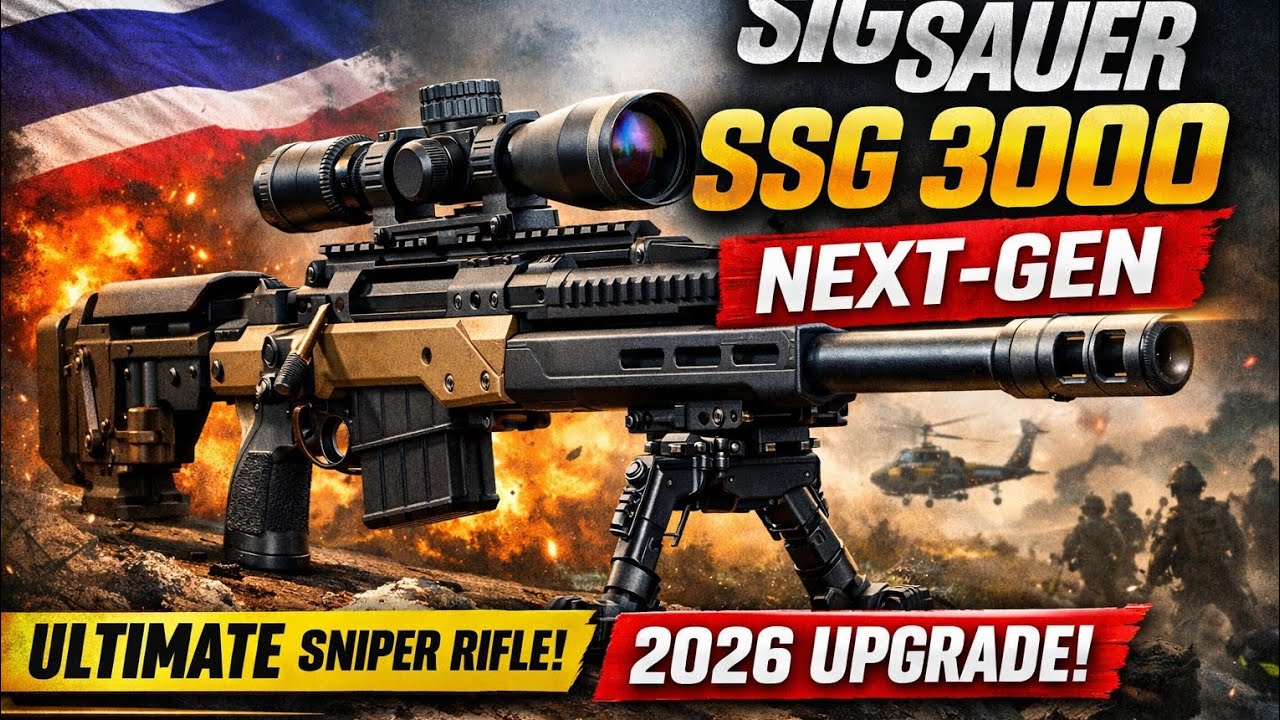 SIG Sauer SSG 3000 | ปืนสไนเปอร์เจเนอเรชันใหม่ Thailand 2026 อธิบายแบบละเอียด