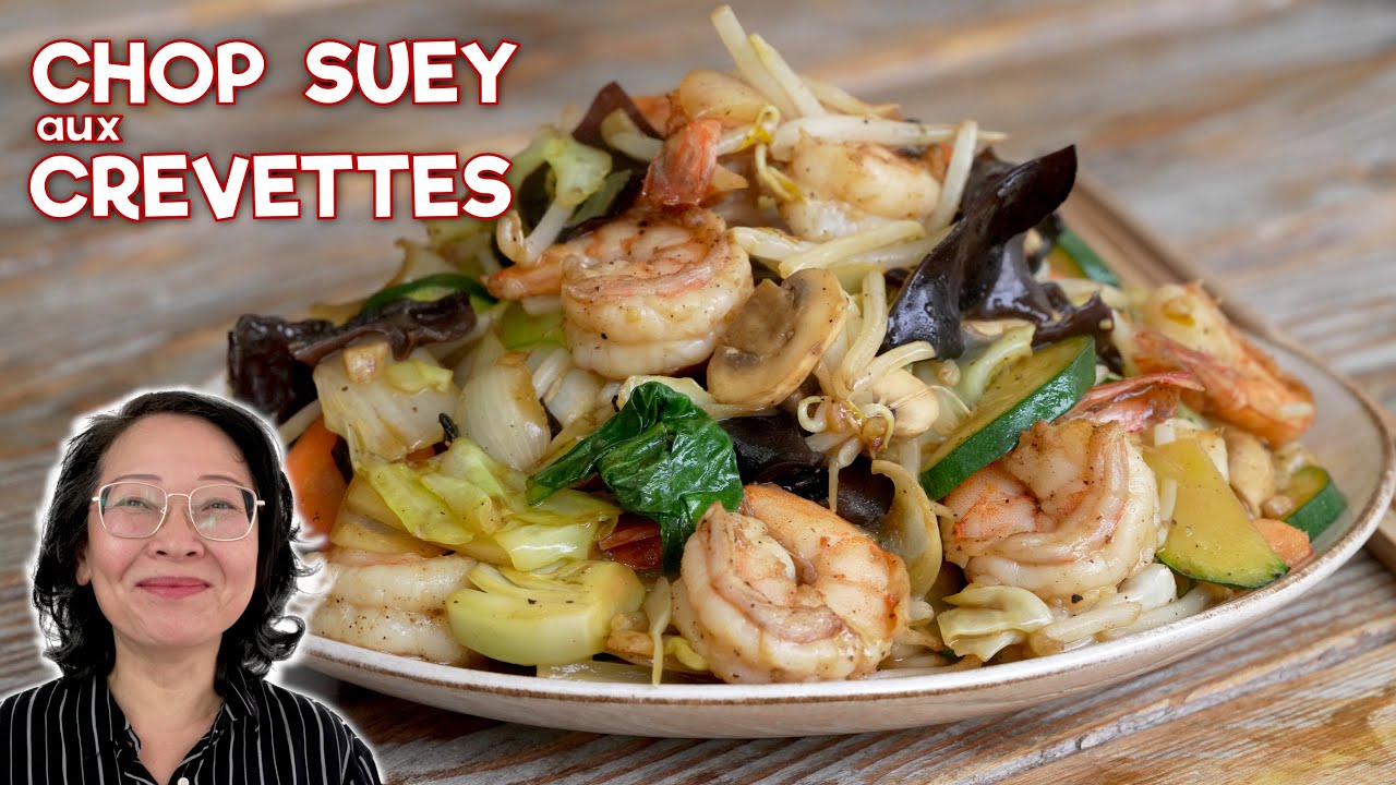Chop suey aux crevettes — Tout savoir pour une cuisson parfaite au feu vif 🔥