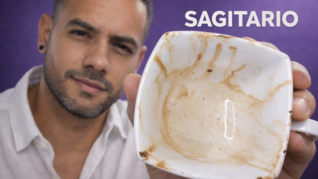 😲Sagitario NO LO VAS A CREER ! lectura del cafe - lectura de la taza ...