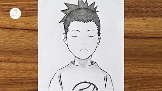 How to draw Shikamaru step by step || Easy drawing ideas for beginners || Easy drawing with pencil by Sayah Arts 3,427 views 2 weeks ago 11 minutes