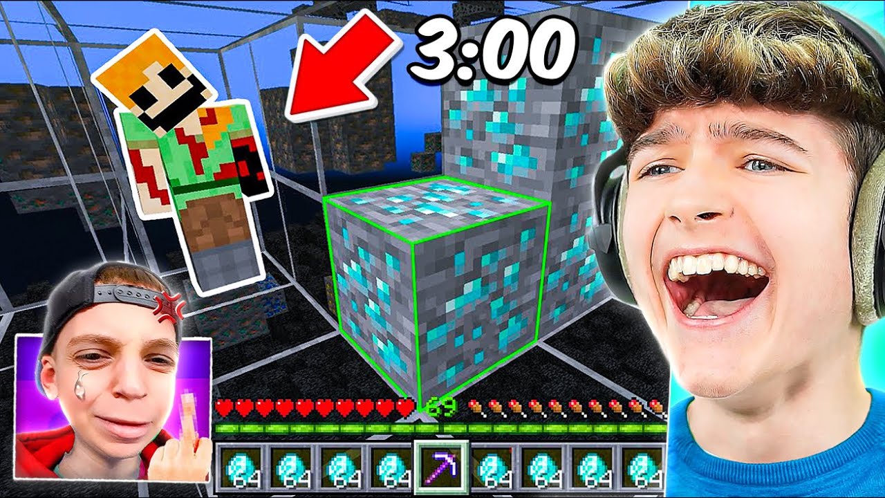 Ich ERSCHRECKE Kleinen JUNGEN 3 UHR NACHTS bis ER AUSRASTET! in Minecraft