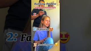 Ranking the best singing moments#1000subscriber #cover #singing #duet #follow #viralvideo#shortvideo