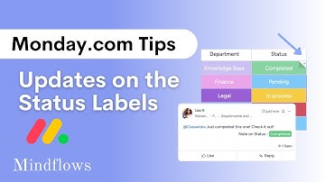 Monday.com Tip | Updates on Status Labels