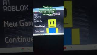 Making a Fnaf game on scratch!