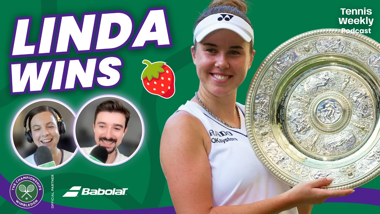 Linda Noskova DEFEATS Muchova to WIN the BATTLE of the Czechs and 1st SLAM TITLE | Wimbledon 2026