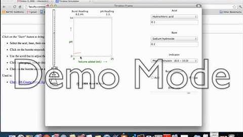 Titration Simulation