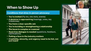 ADVOCACY WEBINAR - The Power of In-Person Advocacy