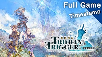 ⚔️ Trinity Trigger  【Full Game, Long Play】 - Timestamp for Locations - 2K, No Commentary