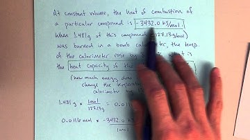 Chem 122 - Bomb Calorimetry