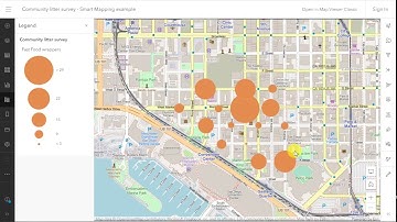 Understanding data by creating graduated symbol, predominance, and pie chart maps in ArcGIS Online