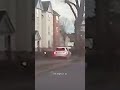 Reckless driver floors it on pavement to avoid traffic