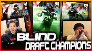 QUICKSELLING OUR TEAM! BLIND DRAFT & PLAY VS LOSTNUNBOUND! MADDEN 16 DRAFT CHAMPIONS