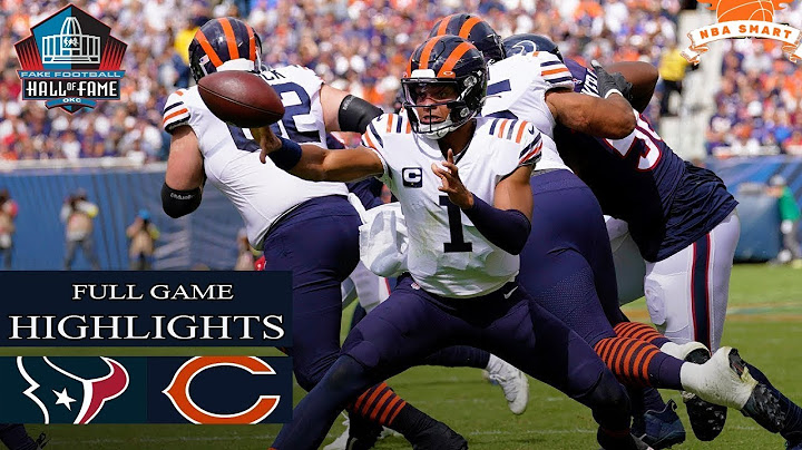Texans vs Bears Full Game Highlights | Aug 2024 | Hall of Fame Game