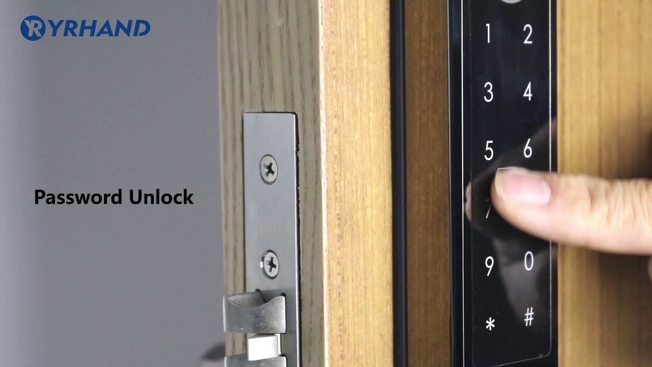 S210 Waterproof Outdoor Gate Lock YouTube