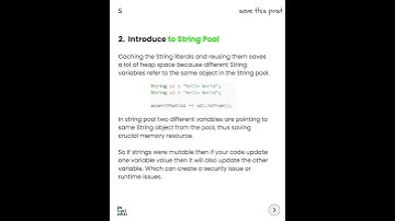 #54 Core Java  - Why String is immutable in Java ?