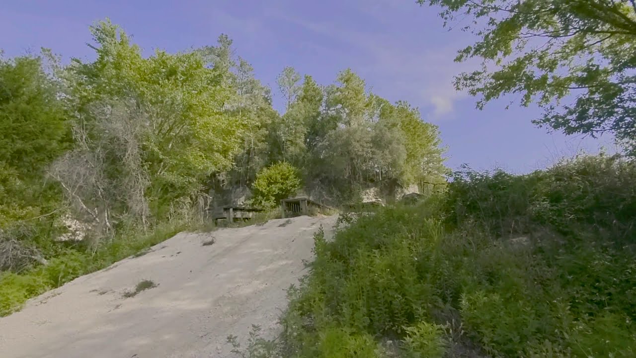 Biking Santos trails - YouTube