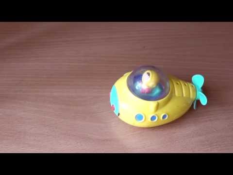 Детская игрушка для купания, подводная лодка, обзор
