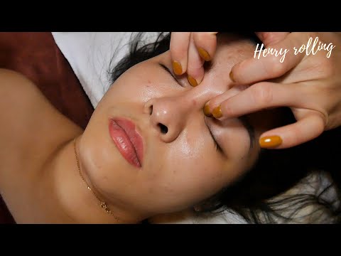 ASMR Massage: HEADACHE & STRESS RELIEF with Hanoi Spa's Head Massage