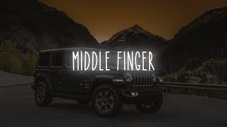 Middle Finger (Slowed + Bass Boosted) Khasa Aala Chahar || New Haryanvi Song