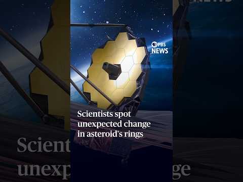 Scientists spot unexpected change in asteroid's rings