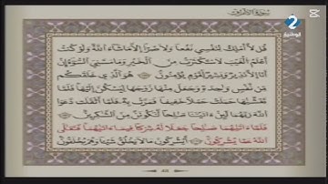 الوطنية 2 القرآن الكريم الشيخ على البراق سورة الأعراف رواية قالون عن نافع
