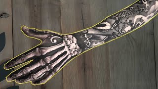 Tattoo Timelapse  The best free handed hand tattoo with the epic sleeve done