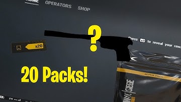 An Alpha Pack opening but every common is a R6 clip