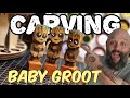 Carve with Me! Baby Groot (Knife Only, Beginner)