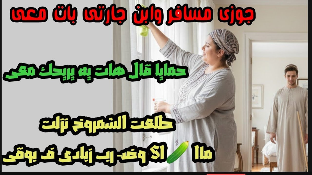 جوزى مسافر حمايا قالى جربى مع ابن جارتك الاهــ بل يعوضك معايا 