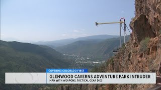 Man with weapons, wearing tactical gear dies at Glenwood Caverns Adventure Park