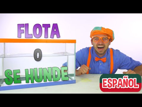 Blippi Flota o Se Hunde Parte Dos | Blippi Español | Aprende con Blippi | Moonbug Kids