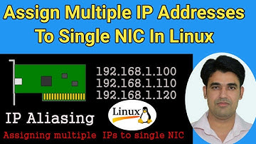 Meerdere statische IP-adressen toewijzen aan één netwerkkaart in Linux | Meerdere IP-adressen ins...