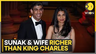 UK PM Rishi Sunak and wife Akshata Murty is richer than King Charles | Latest English News | WION