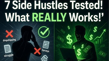 I Tried 7 Side Hustles So You Don’t Have To — These 3 Actually Made Money!