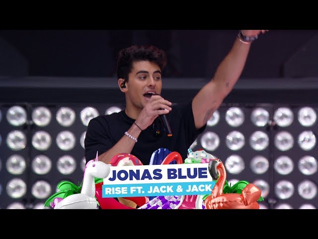 Jonas Blue - ‘Rise feat Jack & Jack’ (live at Capital’s Summertime Ball 2018) class=